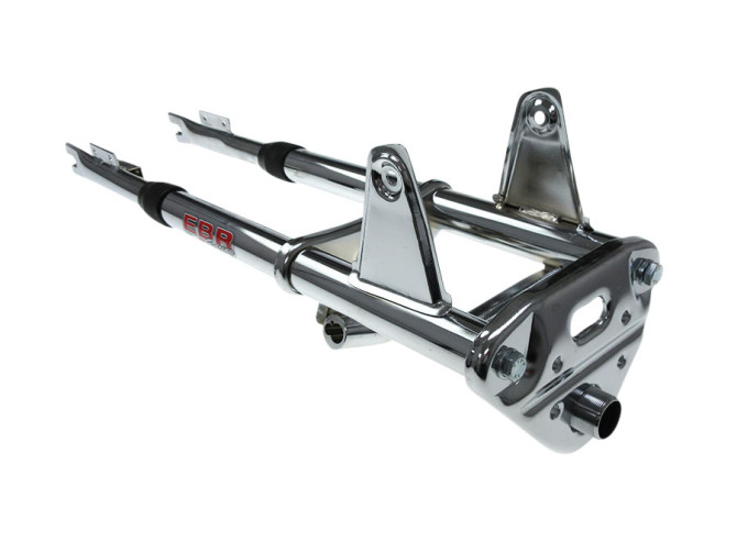 Voorvork Puch Maxi EBR nieuw stuurslot bevestiging chroom product