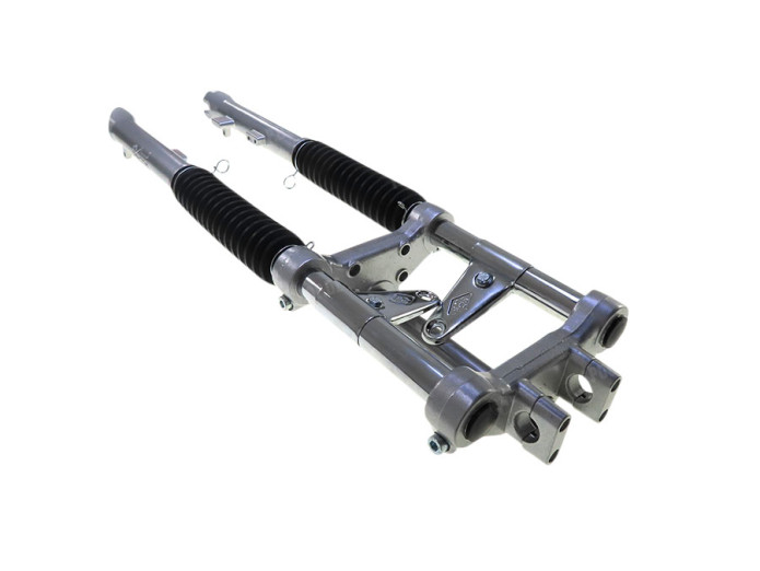 Voorvork Puch Maxi EBR lang 68cm Luxe zilver