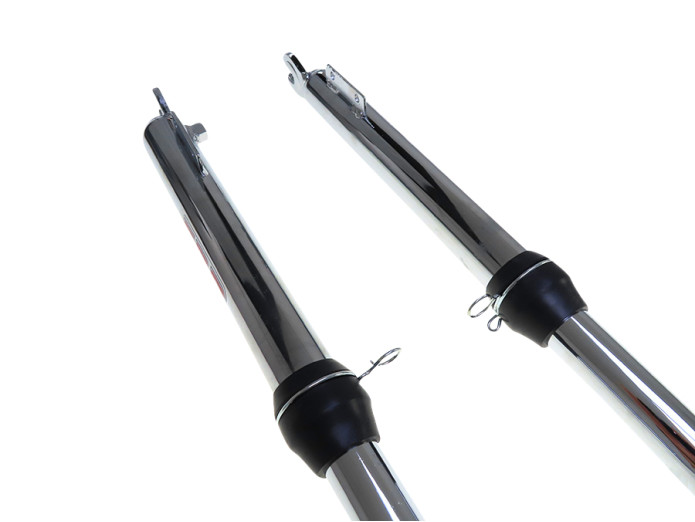 Front fork Puch Maxi EBR long 65cm chrome