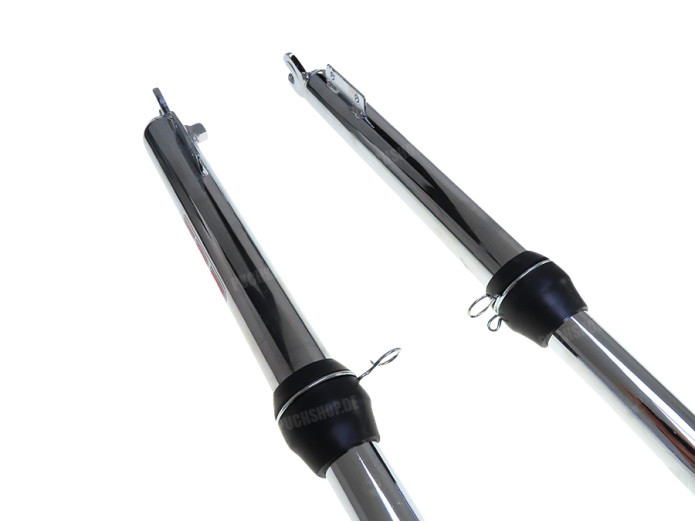 Front fork Puch Maxi EBR long 65cm chrome