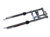Front fork Puch Maxi EBR short 56cm brake caliper chrome thumb extra