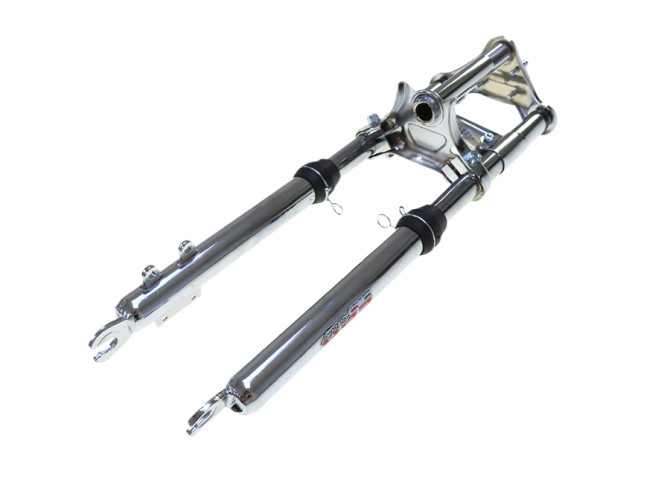 Front fork Puch Maxi EBR short 56cm with brake caliper mount chrome product