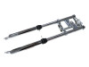 Gabel Puch Maxi EBR lang 65cm mit Bremssattel aufnahme Chrom thumb extra