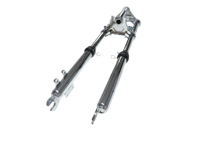 Front fork Puch Maxi EBR long 65cm with brake caliper chrome product
