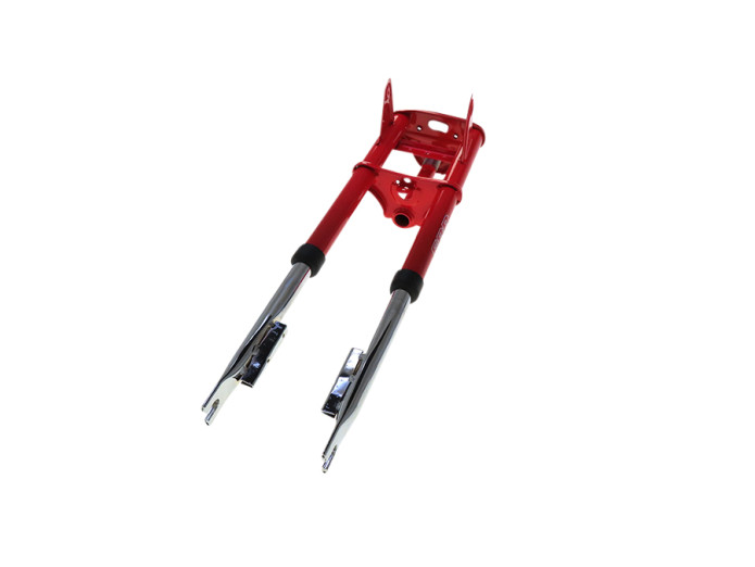 Gabel Puch Maxi EBR wie Original Altes Modell Rot