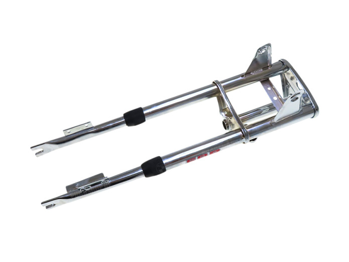 Front fork Puch Maxi EBR ori new steering lock mount chrome
