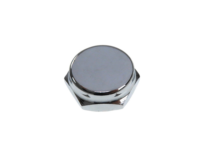Headset tube locking nut 26mm chrome luxe product