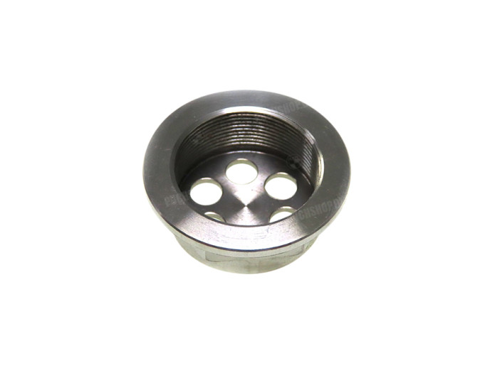 Headset tube locking nut 26mm luxe stainless steel