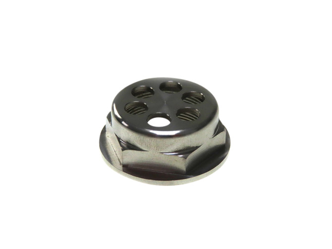 Headset tube locking nut 26mm luxe stainless steel product