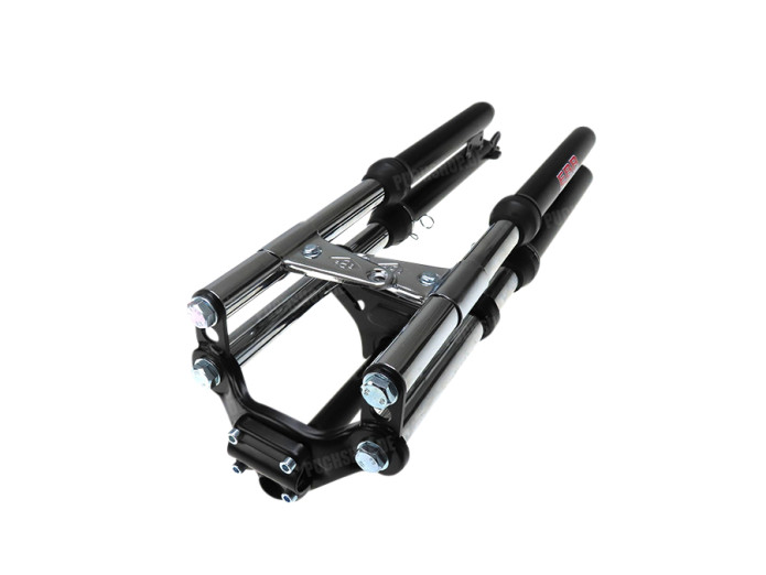 Gabel Puch Maxi EBR Kurz 56cm mit Doppelstreben Schwarz