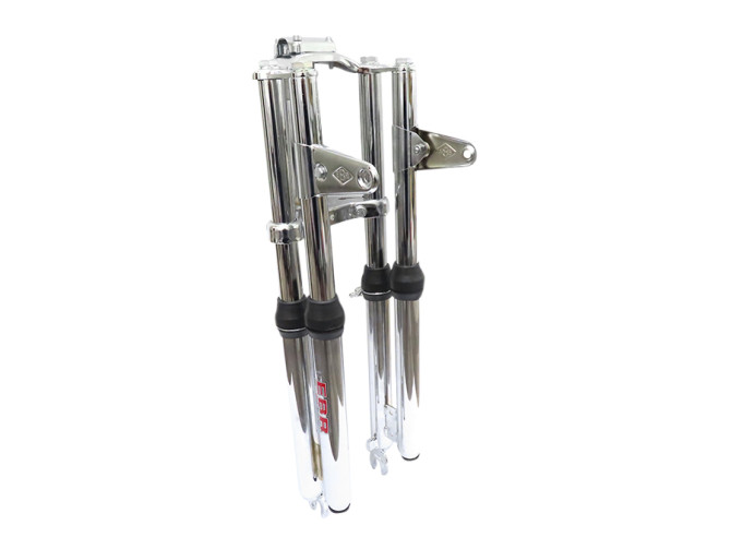 Front fork Puch Maxi EBR long 65cm double stem chrome product