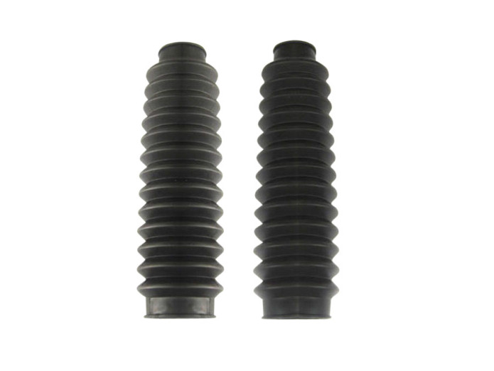 Front fork harmonika dust rubber set 180mm universal