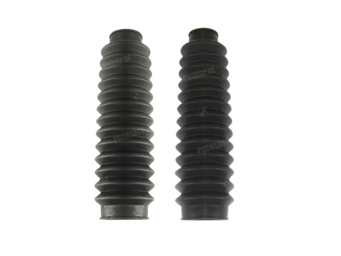 Front fork harmonika dust rubber set 195mm universal
