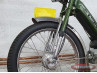 Front fork stabilizer bracket Puch Maxi as original new model reinforced chrome EBR thumb extra