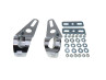 Headlight bracket 35-50mm set universal chrome thumb extra