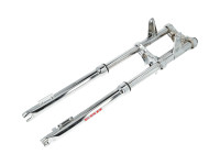 Voorvork Puch Maxi EBR lang 68cm chroom dik 30mm nieuw model
