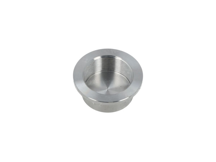 Headset tube locking nut 26mm Puch CLAW aluminium silver with logo