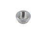Headset tube locking nut 26mm Puch CLAW aluminium silver with logo