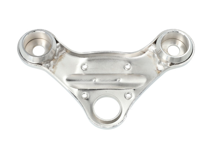 Front fork triple clamp Puch Maxi EBR long reinforced chrome