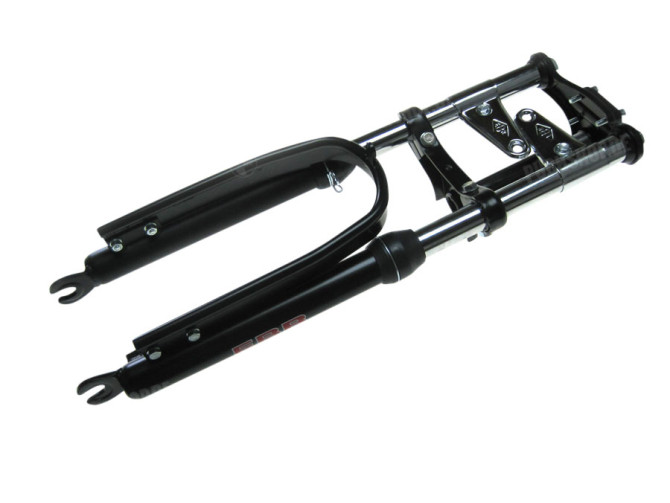 Front fork Puch Maxi EBR short 56cm heavy version with stabilizer black  main