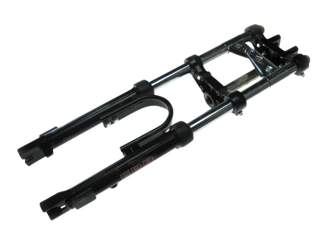 Voorvork Puch Maxi EBR kort 62cm hydraulisch met remklauw opname zwart XL main