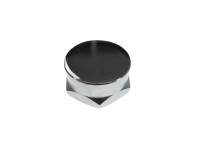 Headset tube locking nut 26mm chrome 16mm high