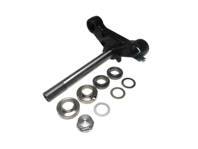 Headset tube bearing conversion set with tapered bearings for 30mm EBR front struts main