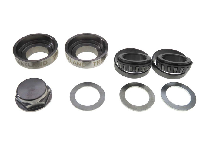 Headset tube bearing conversion set with tapered bearings for 30mm EBR front struts product