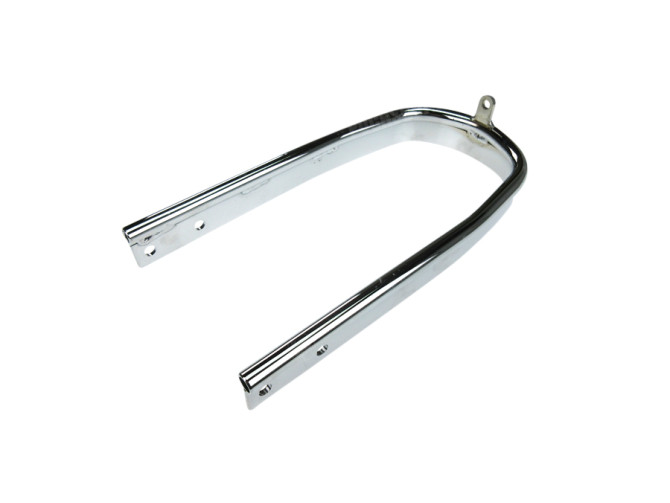 Front fork stabilizer bracket Puch Maxi EBR long / short extra reinforced chrome main