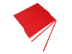 Spoke covers red (36 pieces)
