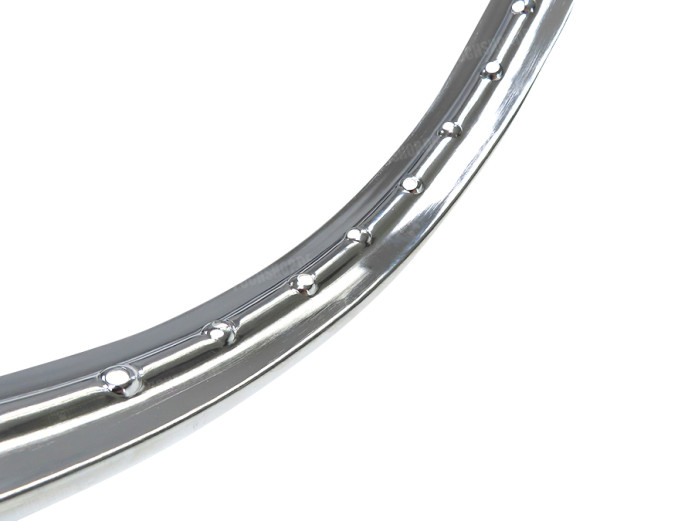 17 inch rim 17x1.20 spoke wheel chrome Puch Maxi