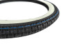 17 inch 2.25x17 Kenda K252 tire white wall street profile!