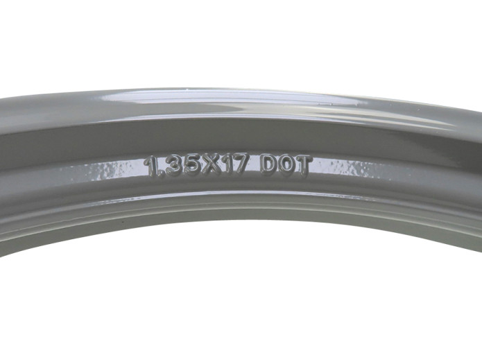17 inch Grimeca 5 star wheel 17x1.35 Puch Maxi / X30 / X50 primer grey