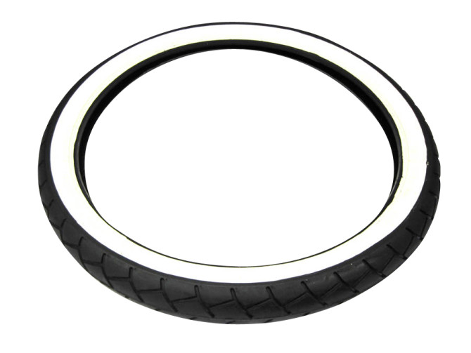 17 inch 2.25x17 Sava / Mitas MC11 tire semi slick white wall product