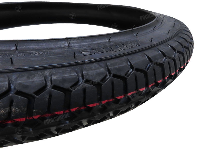 Sava MC 11 Weisswand Reifen Satz 2 1/4 X 17 Zoll Mofa Moped Für Puch Maxi