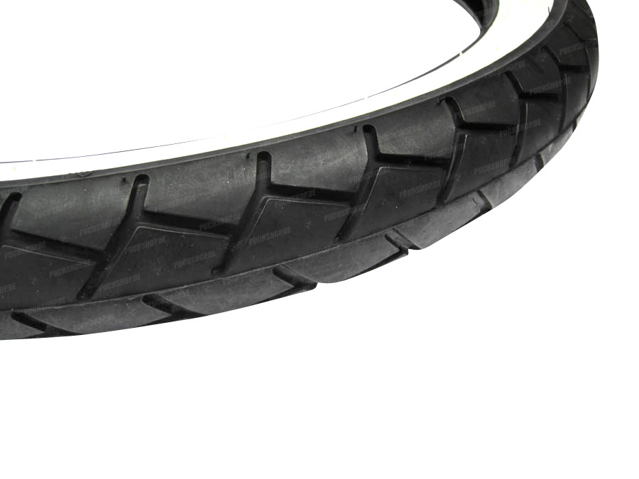 17 inch 2.25x17 Sava / Mitas MC11 tire semi slick white wall  product