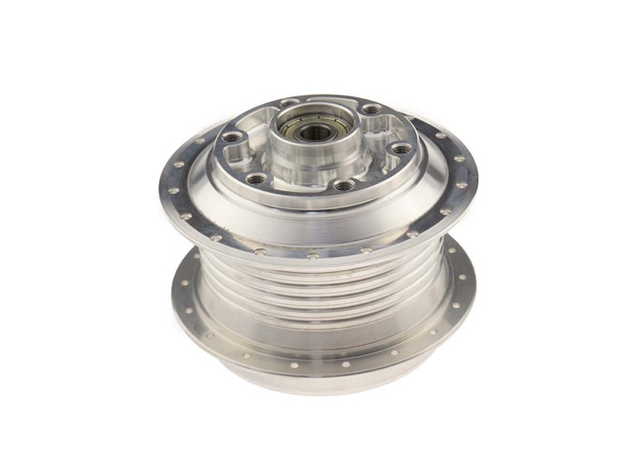 Nabe Puch Maxi X30 2-gang Fussbremse Speichen felgen Hinten