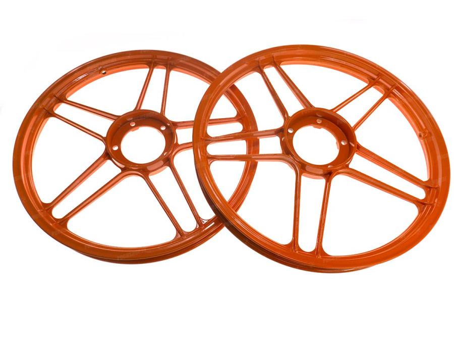 17 inch star wheel 17x1.35 Puch Maxi KTM orange (pair of 2 pieces) main