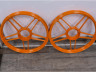 17 Zoll Grimeca Gussrad 17x1.35 Puch Maxi Orange KTM (Satz) 17 Zoll Grimeca Gussrad 17x1.35 Puch Maxi Orange KTM (Satz)