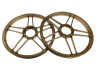 17 inch Grimeca 5 star wheel 17x1.35 Puch Maxi gold BBS style (set) thumb extra