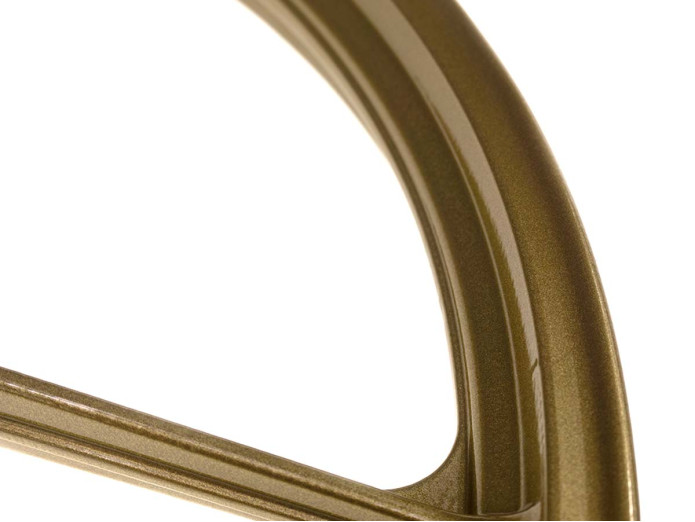 17 inch Grimeca 5 star wheel 17x1.35 Puch Maxi gold BBS set