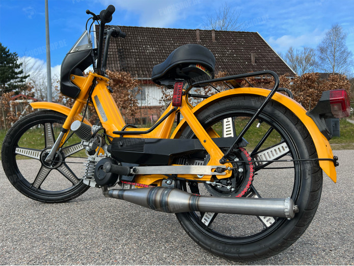 Headlight spoiler Puch Magnum Ltd. / universal + window 
