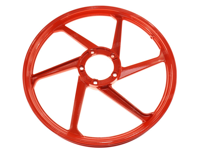 17 inch Fast Arrow Sport-1 stervelg 17x1.35 Puch Maxi / X30 / X50 rood