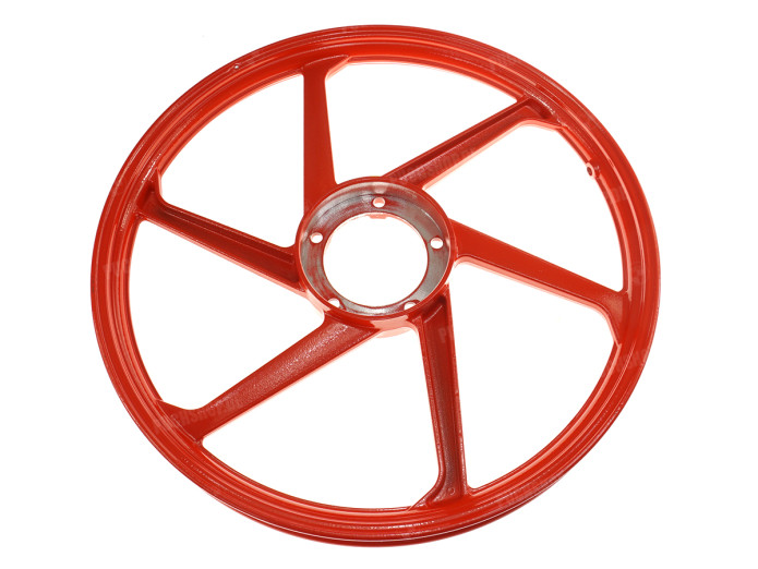 17 inch Fast Arrow Sport-1 stervelg 17x1.35 Puch Maxi / X30 / X50 rood