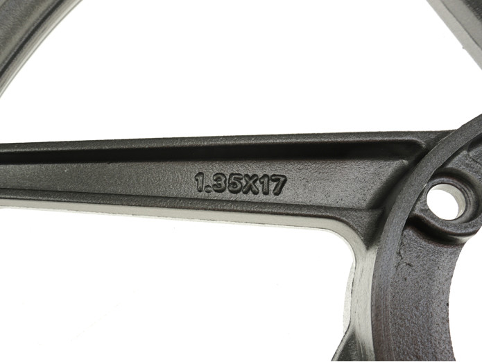 17 inch Fast Arrow Sport-1 stervelg 17x1.35 Puch Maxi / X30 / X50 antraciet grijs