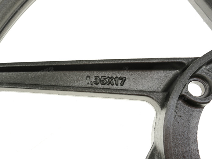 17 inch Fast Arrow Sport-1 stervelg 17x1.35 Puch Maxi / X30 / X50 antraciet grijs