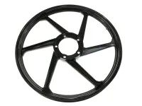 17 inch Fast Arrow Sport-1 star wheel 17x1.35 Puch Maxi gloss black