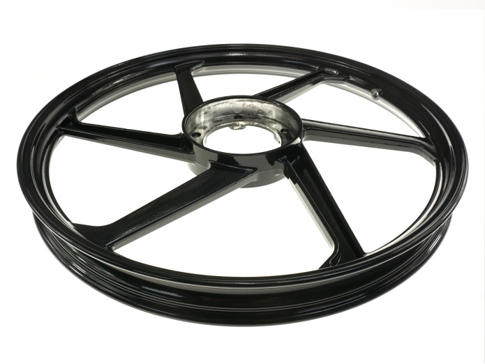 17 inch Fast Arrow Sport-1 stervelg 17x1.35 Puch Maxi / X30 / X50 glans zwart
