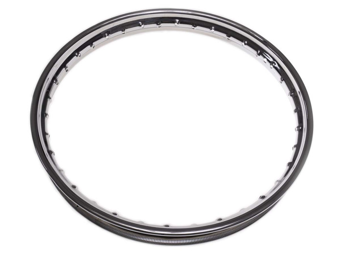 16 inch velg 16x1.35 spaakwiel chroom Italcerchio / Radaelli