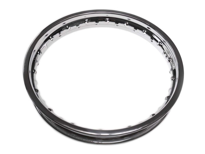 16 Zoll Felge 16x1.85 Speichen Chrom Italcerchio Radaelli